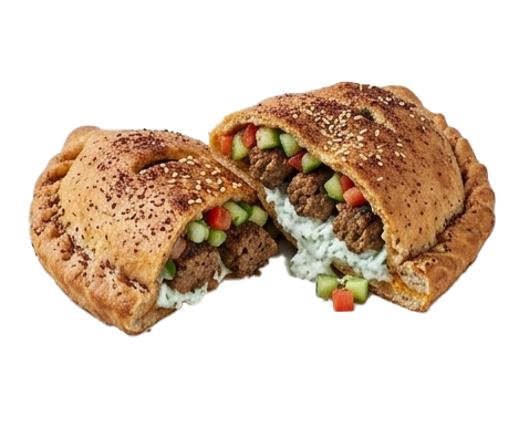 Spicy Lamb Kofta Calzone